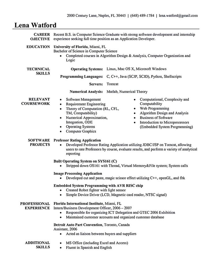list of mac software programs for resume